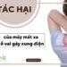 Tác hại của máy mát xa cổ vai gáy xung điện và những điều cần lưu ý