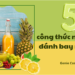5 công thức nước uống đánh bay mỡ bụng, giảm cân hiệu quả